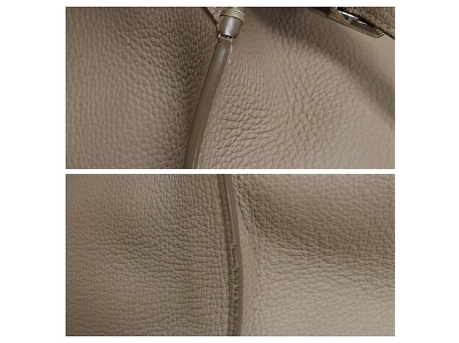 Céline Celine Big Bag Petit Tote en Greige - vue 10