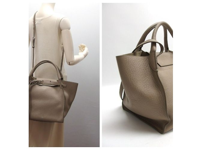 Céline Celine Big Bag Petit Tote en Greige - vue 3