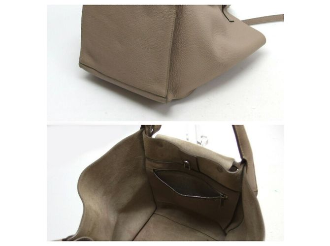Céline Celine Big Bag Petit Tote en Greige - vue 4