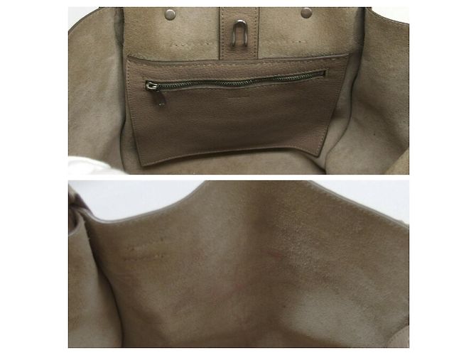 Céline Celine Big Bag Petit Tote en Greige - vue 6