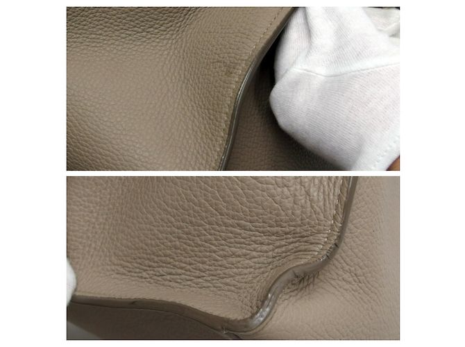 Céline Celine Big Bag Petit Tote en Greige - vue 9