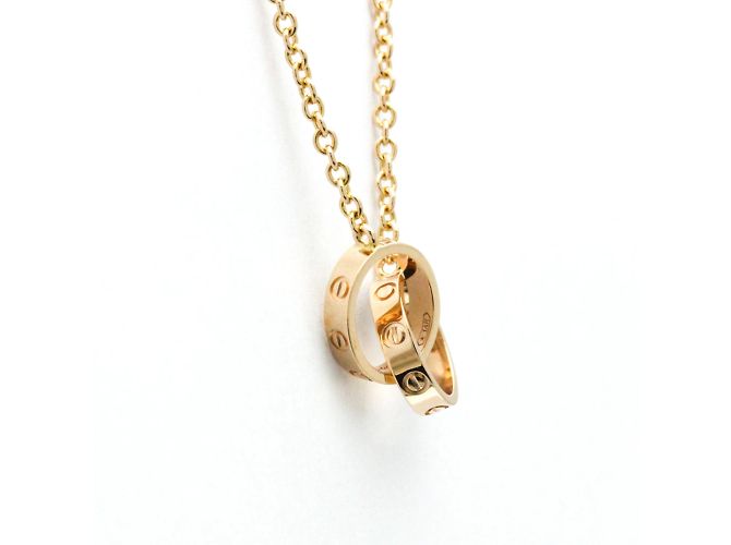 Collana con pendente Cartier Baby Love - vista 3