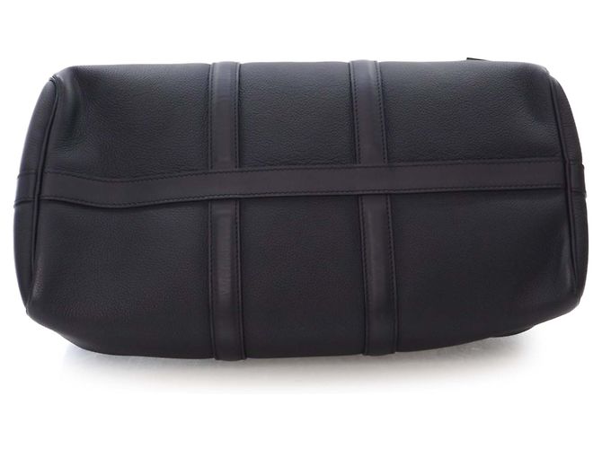 Louis Vuitton Black Aerogram Keepall Bandoulière 40 Noir - vue 6