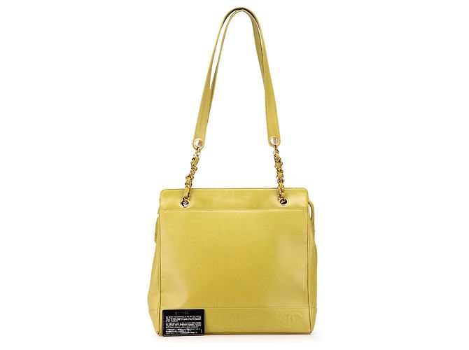 Borsa a spalla Chanel Green Triple CC Caviar Verde Verde chiaro - vista 17