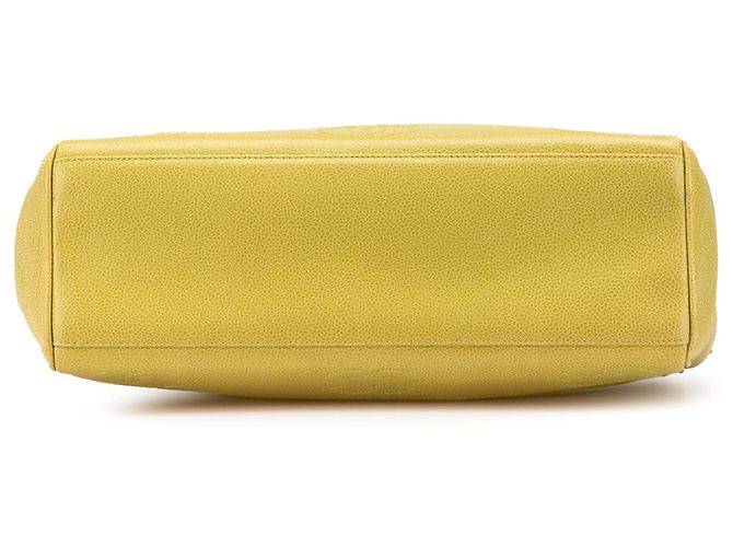 Borsa a spalla Chanel Green Triple CC Caviar Verde Verde chiaro - vista 3