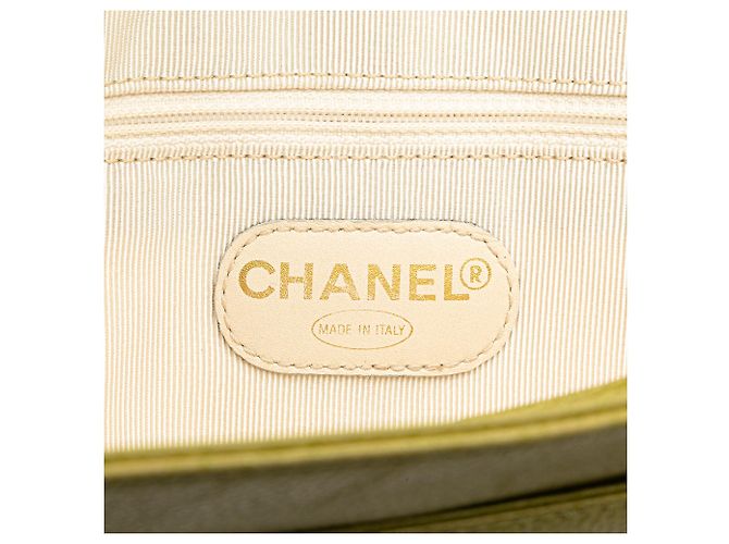 Borsa a spalla Chanel Green Triple CC Caviar Verde Verde chiaro - vista 5