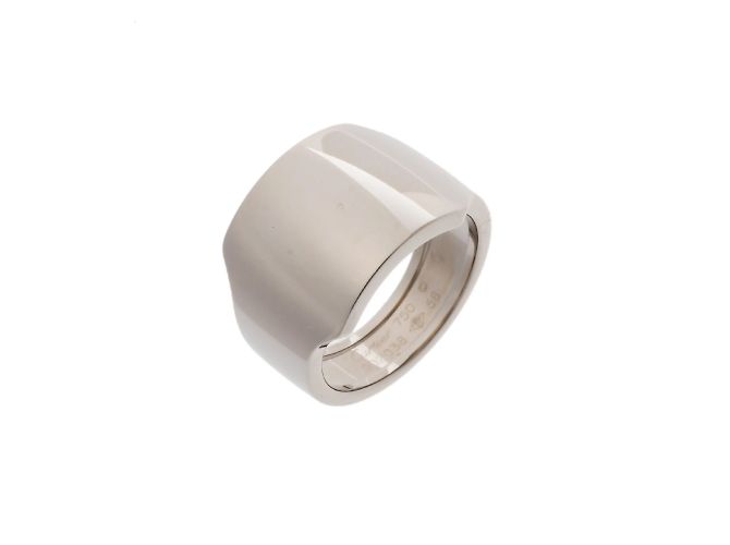 Cartier Santos-Dumont Ring aus 18K Weißgold - vue 2