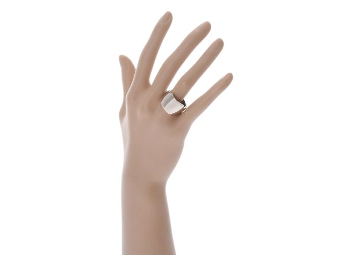 Cartier Santos-Dumont Ring aus 18K Weißgold - vue 6