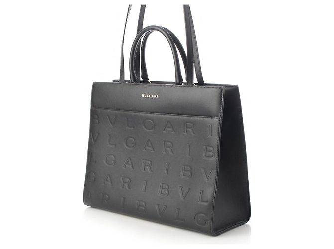 Bulgari Bolsa tote 2 em 1 em couro de bezerro com logo Serpenti Infinito da Bvlgari - vista 2