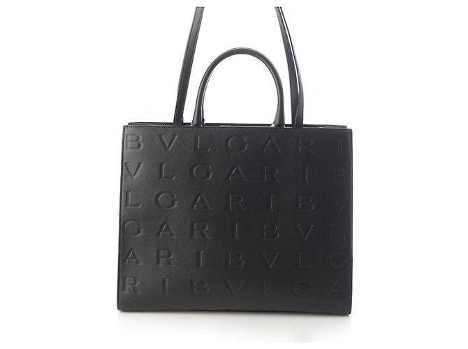Bulgari Bolsa tote 2 em 1 em couro de bezerro com logo Serpenti Infinito da Bvlgari - vista 4
