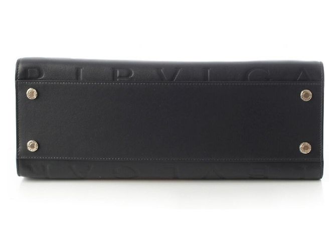 Bulgari Bolsa tote 2 em 1 em couro de bezerro com logo Serpenti Infinito da Bvlgari - vista 5