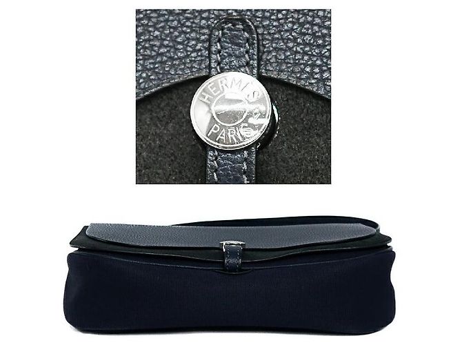 Hermès Borsa a spalla Colorado PM Hermes Navy Blu - vista 3