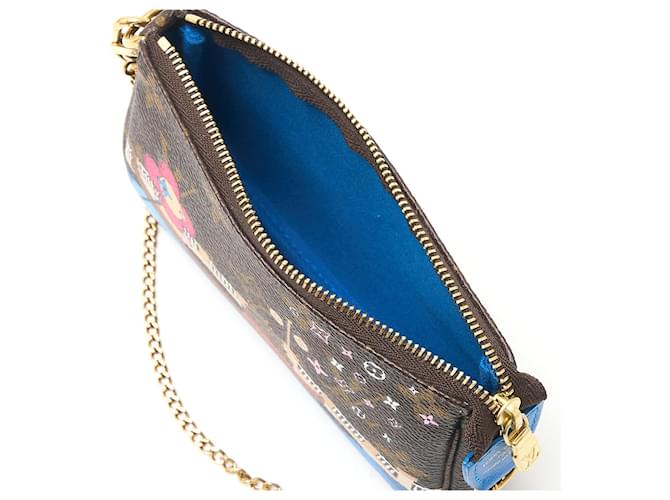 Mini Pochette Vivienne Monogram Louis Vuitton Marrone - vista 6