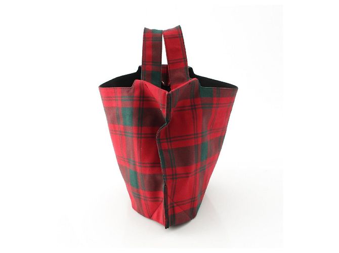 Comme Des Garcons Comme des Garçons Canvas Check Tote Bag - Ansicht 3