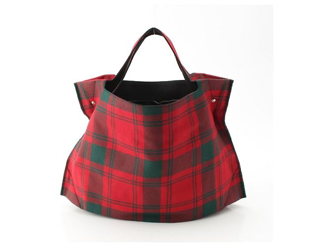 Comme Des Garcons Comme des Garçons Canvas Check Tote Bag - Ansicht 4