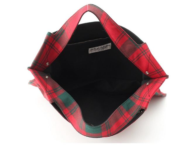Comme Des Garcons Comme des Garçons Canvas Check Tote Bag - Ansicht 6