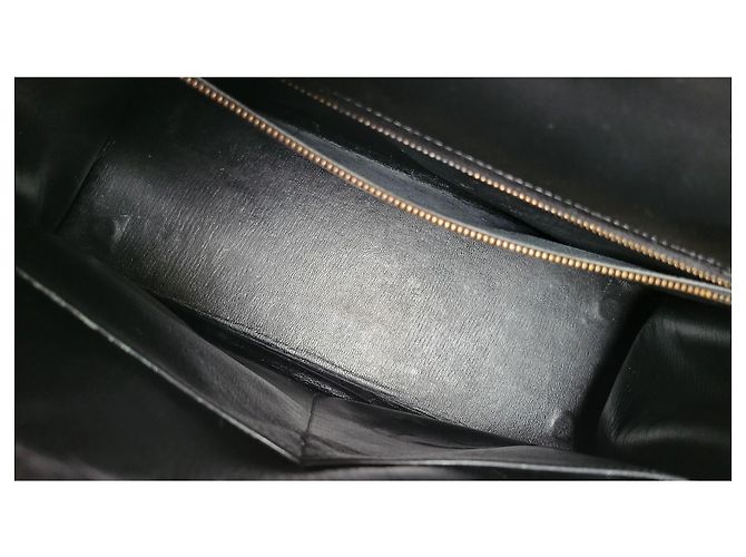 Borsa Hermès Kelly Sellier 32 in pelle box nera Nero - vista 7