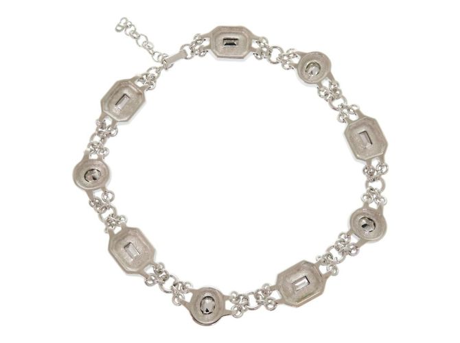 Orecchini in argento Christian Dior - vista 5