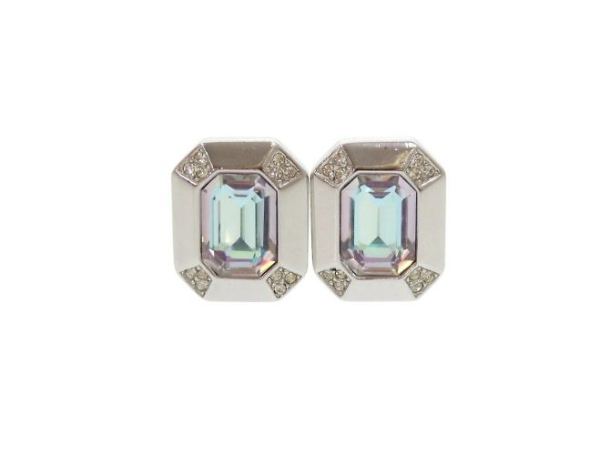 Orecchini in argento Christian Dior - vista 8