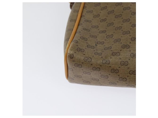 Gucci Borsa a Spalla Micro GG Supreme PVC Beige Oro 007 58 0014 Auth ki5741 D'oro - vista 12