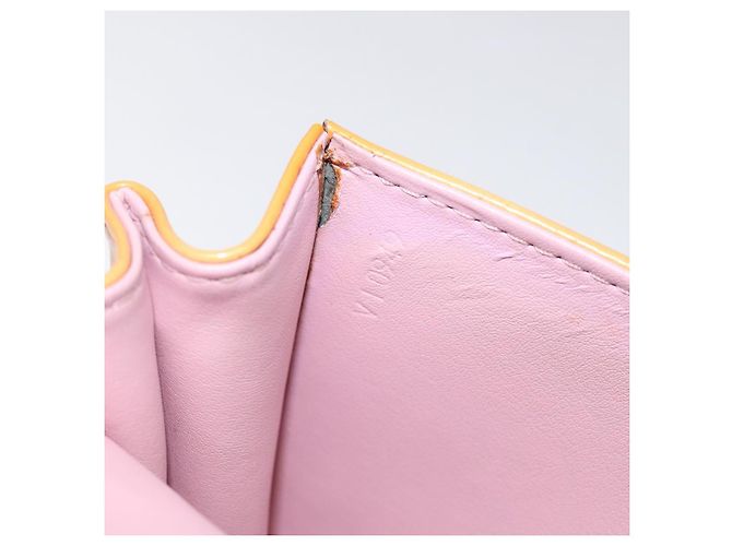 LOUIS VUITTON Vernis Borsa a Mano Spring Street Rosa Marshmallow M91033 Auth BA1611 - vista 12