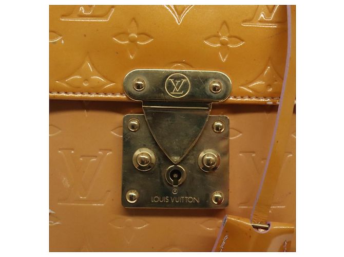 LOUIS VUITTON Vernis Borsa a Mano Spring Street Rosa Marshmallow M91033 Auth BA1611 - vista 18