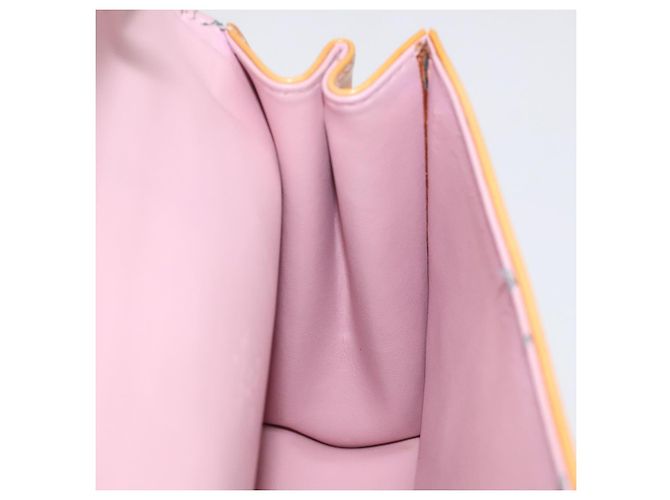 LOUIS VUITTON Vernis Borsa a Mano Spring Street Rosa Marshmallow M91033 Auth BA1611 - vista 20