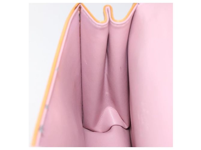 LOUIS VUITTON Vernis Borsa a Mano Spring Street Rosa Marshmallow M91033 Auth BA1611 - vista 21