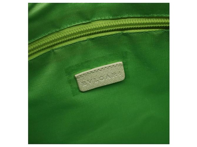 Bulgari Borsa a spalla BVLGARI Logo Mania in nylon azzurro chiaro argento Auth BA1566 Blu chiaro - vista 15