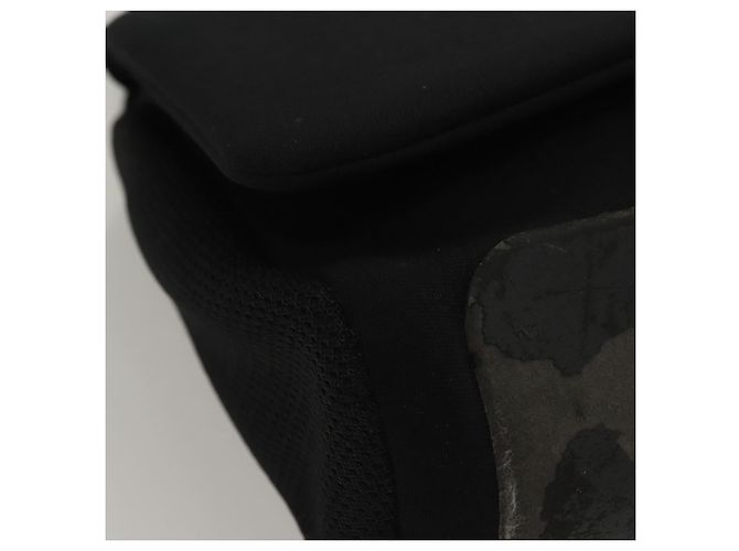 PRADA Borsa a Spalla Sportiva in Nylon Nera Argento Autentica bs24324 Nero - vista 11