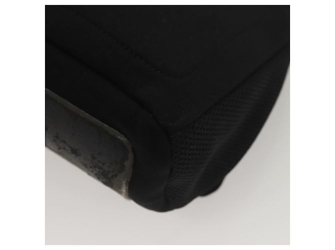PRADA Borsa a Spalla Sportiva in Nylon Nera Argento Autentica bs24324 Nero - vista 14