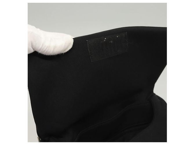 PRADA Borsa a Spalla Sportiva in Nylon Nera Argento Autentica bs24324 Nero - vista 15
