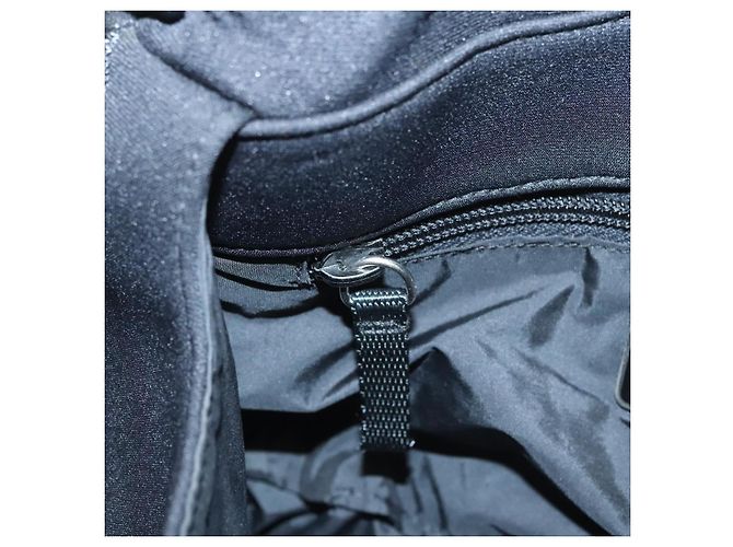 PRADA Borsa a Spalla Sportiva in Nylon Nera Argento Autentica bs24324 Nero - vista 21