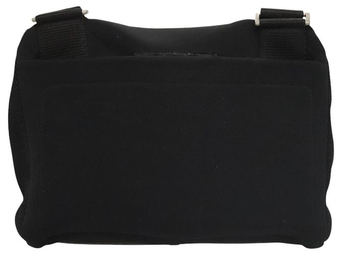 PRADA Borsa a Spalla Sportiva in Nylon Nera Argento Autentica bs24324 Nero - vista 3