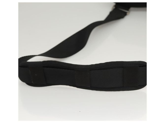 PRADA Borsa a Spalla Sportiva in Nylon Nera Argento Autentica bs24324 Nero - vista 7