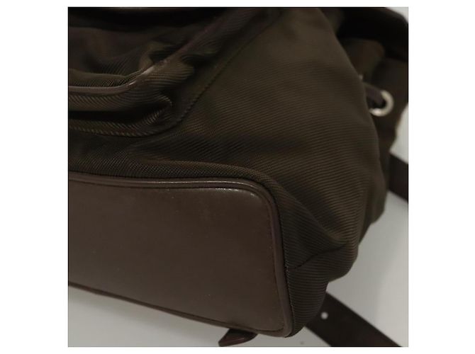 Gucci Bamboo Rucksack Nylon Khaki 003 2058 0030 5 Auth ep8797 - Ansicht 15