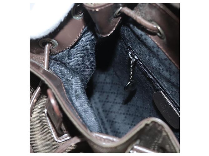 Gucci Bamboo Rucksack Nylon Khaki 003 2058 0030 5 Auth ep8797 - Ansicht 25