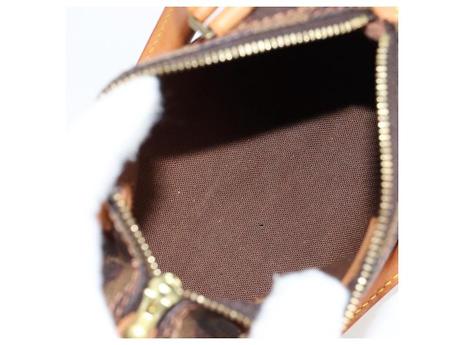 LOUIS VUITTON Borsa a Mano Mini Speedy Damier Ebene SPO N41536 LV Auth 117814SM - vista 10