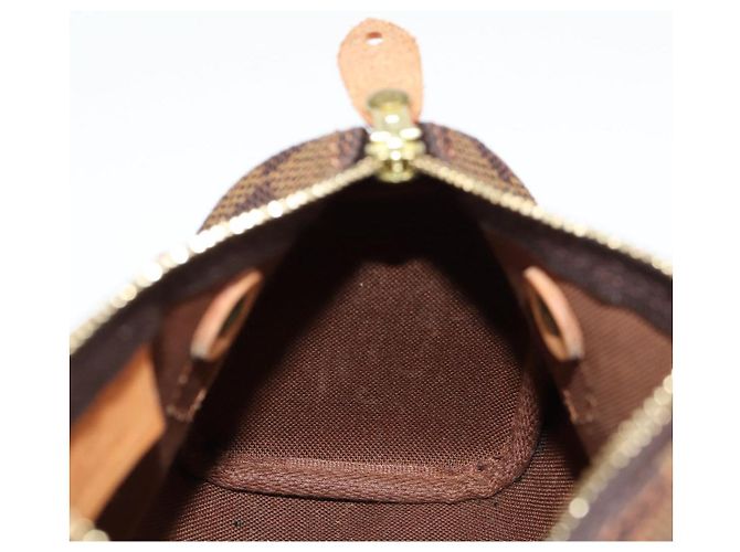 LOUIS VUITTON Borsa a Mano Mini Speedy Damier Ebene SPO N41536 LV Auth 117814SM - vista 21