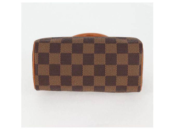 LOUIS VUITTON Borsa a Mano Mini Speedy Damier Ebene SPO N41536 LV Auth 117814SM - vista 5