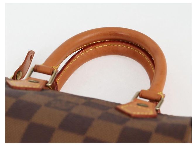 LOUIS VUITTON Borsa a Mano Mini Speedy Damier Ebene SPO N41536 LV Auth 117814SM - vista 8