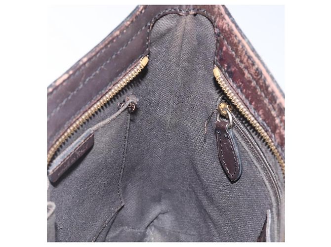 Borsa a spalla Burberry Nova Check PVC Beige Oro Auth 118306 D'oro - vista 18