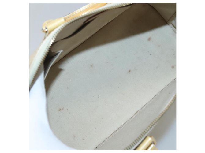 LOUIS VUITTON Monogram Vernis Alma PM Bolsa de Mão Broncorail M91445 LV Auth 122513 - vista 11