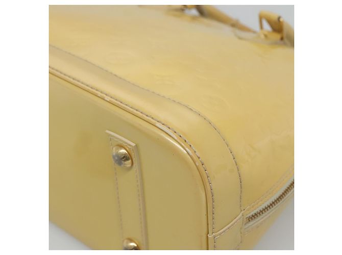 LOUIS VUITTON Monogram Vernis Alma PM Bolsa de Mão Broncorail M91445 LV Auth 122513 - vista 14