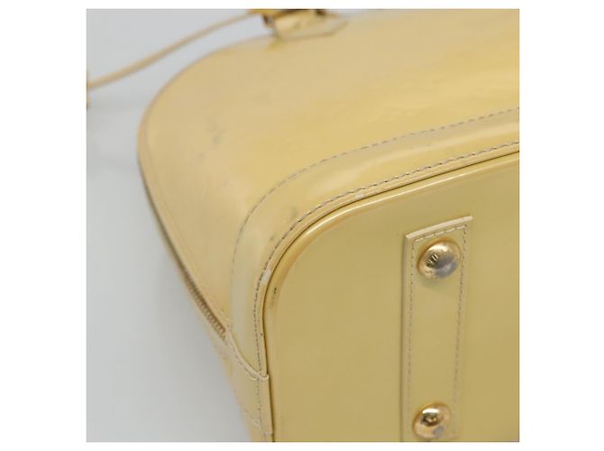 LOUIS VUITTON Monogram Vernis Alma PM Bolsa de Mão Broncorail M91445 LV Auth 122513 - vista 15