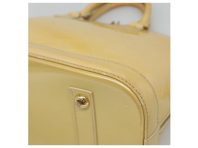 LOUIS VUITTON Monogram Vernis Alma PM Bolsa de Mão Broncorail M91445 LV Auth 122513 - vista 16