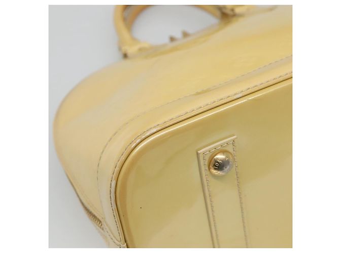 LOUIS VUITTON Monogram Vernis Alma PM Bolsa de Mão Broncorail M91445 LV Auth 122513 - vista 17