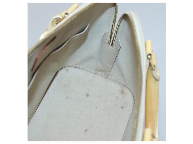 LOUIS VUITTON Monogram Vernis Alma PM Bolsa de Mão Broncorail M91445 LV Auth 122513 - vista 19