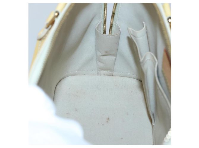 LOUIS VUITTON Monogram Vernis Alma PM Bolsa de Mão Broncorail M91445 LV Auth 122513 - vista 20