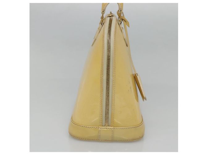LOUIS VUITTON Monogram Vernis Alma PM Bolsa de Mão Broncorail M91445 LV Auth 122513 - vista 3